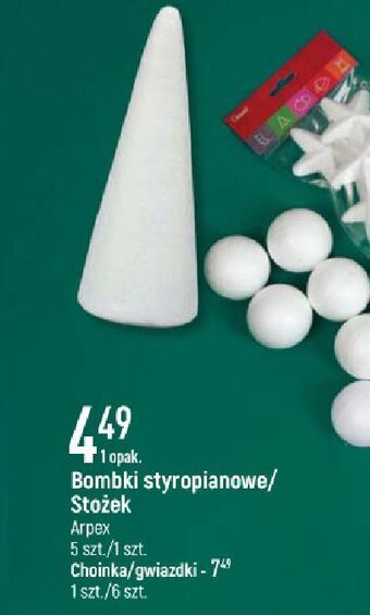 E.Leclerc Choinka styropianowa arpex oferta