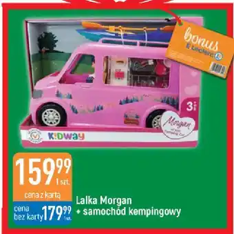 E.Leclerc Lalka morgan + samochód kempingowy kidway oferta