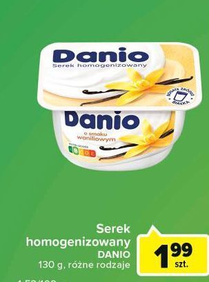 Globi Serek wanilia danone danio oferta