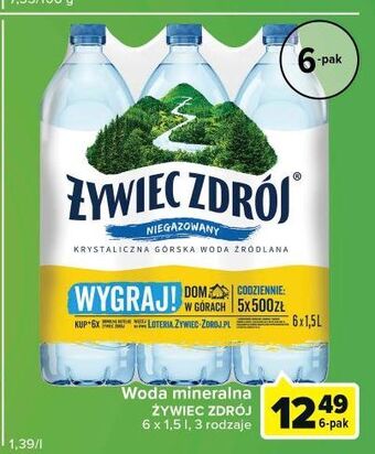 Globi Woda niegazowana żywiec zdrój oferta
