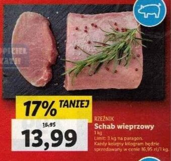 Lidl Schab wieprzowy 1kg oferta