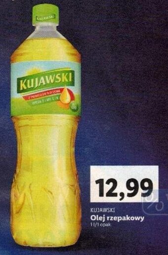 Lidl KUJAWSKI Olej rzepakowy 1l oferta