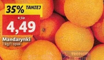 Lidl Mandarynki 1kg oferta