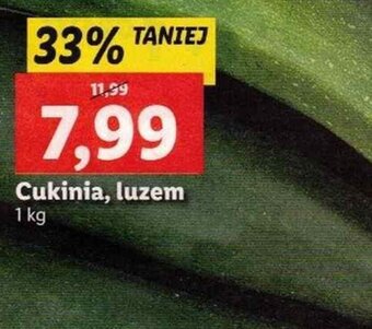 Lidl Cukinia, luzem 1kg oferta
