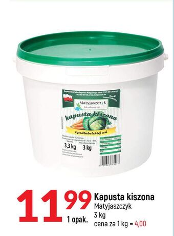 E.Leclerc Kapusta kiszona matyjaszczyk oferta