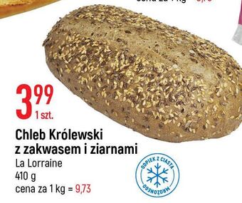 E.Leclerc Chleb królewski z zakwasem i ziarnami la lorraine oferta