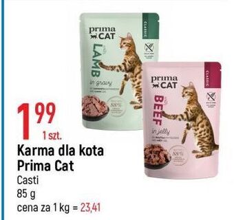 E.Leclerc Karma dla kota wołowina prima cat oferta
