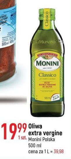 E.Leclerc Oliwa z oliwek extra vergine monini classico oferta