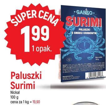 E.Leclerc Paluszki surimi garso oferta