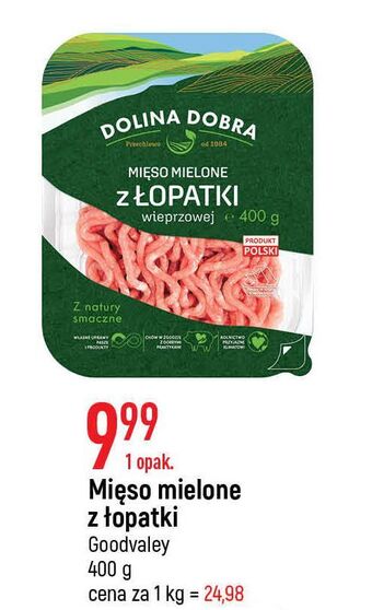 E.Leclerc Mięso mielone z łopatki wieprzowej goodvalley oferta
