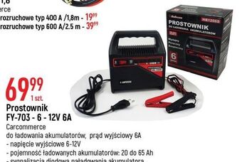 E.Leclerc Prostownik mod. fy-703 12v 6a carcommerce oferta