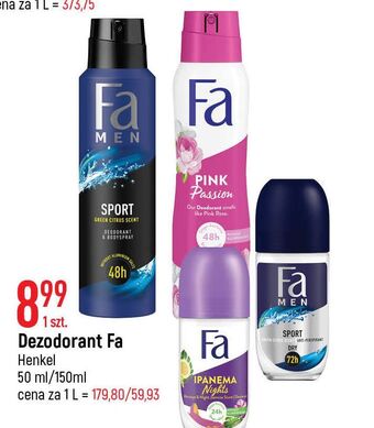 E.Leclerc Dezodorant fa ipanema nights oferta