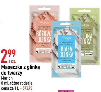 E.Leclerc Maseczka do twarzy różowa glinka marion oferta