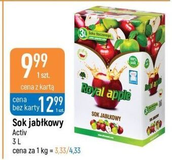 E.Leclerc Sok jabłkowy royal apple oferta