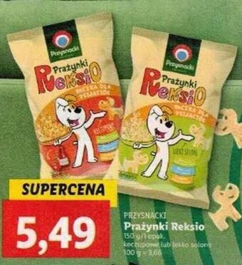 Lidl PRZYSNACKI Prażynki Reksio 150g oferta