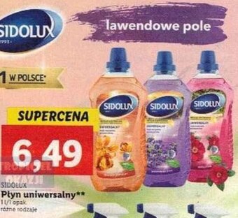 Lidl SIDOLUX Płyn uniwersalny 1l oferta