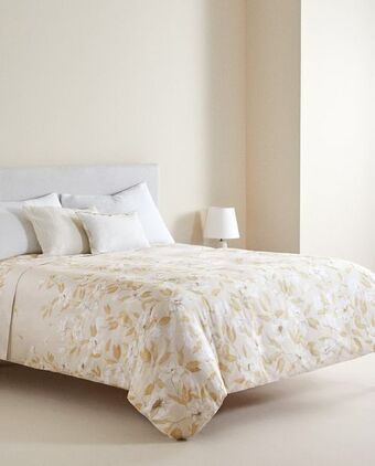 ZARA HOME Poszwa na kołdrę z nadrukiem w kwiaty oferta