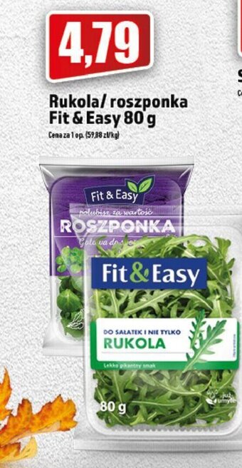 Topaz Rukola/roszponka Fit&Easy 80 g oferta