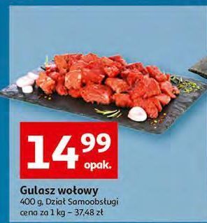 Auchan Gulasz wołowy oferta