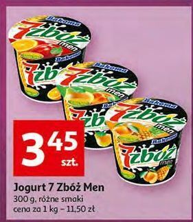 Auchan Jogurt ananas-mandarynka bakoma 7 zbóż men oferta