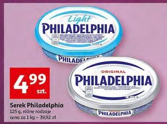 Auchan Serek kanapkowy śmietankowy light philadelphia oferta