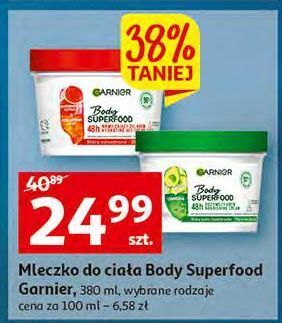 Auchan Odżywczy krem do ciała z awokado garnier body superfood oferta