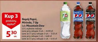 Auchan Napój mountain dew oferta