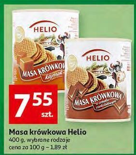 Auchan Masa krówkowa czekoladowa helio oferta