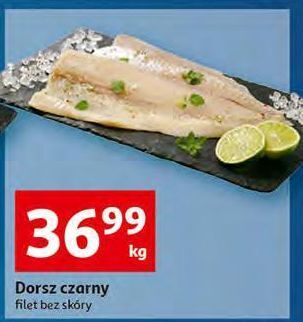 Auchan Dorsz czarny filet bez skóry oferta