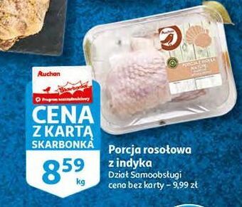 Auchan Porcja rosołowa z indyka auchan oferta