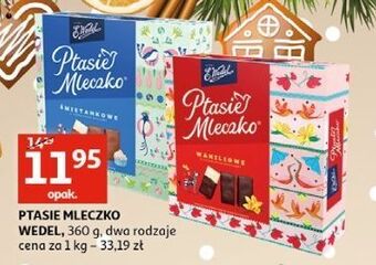 Auchan Czekoladki śmietankowe e. wedel ptasie mleczko oferta
