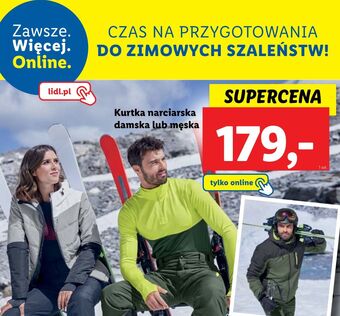 Lidl Kurtka narciarska męska oferta