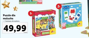 Lidl Puzzle gotowi na przygodę lisciani giochi oferta