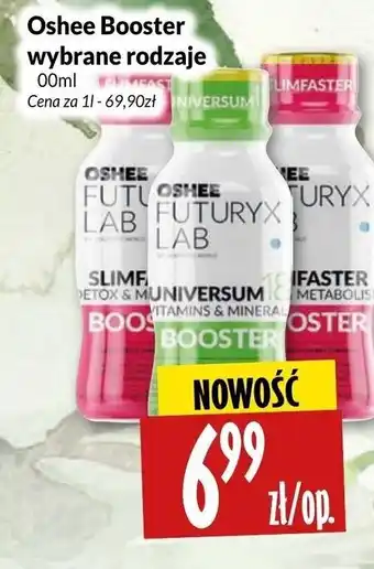 Hala Wola Oshee Booster wybrane rodzaje 00ml oferta