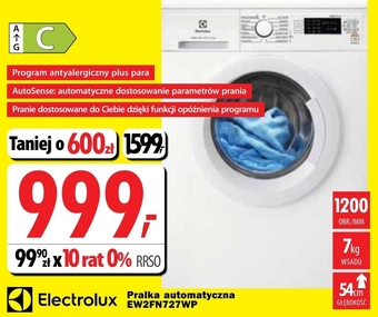 Media Expert Pralka electrolux oferta