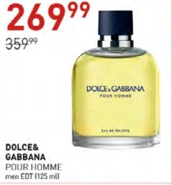 Jawa Drogerie Woda toaletowa dla mężczyzn dolce & gabbana oferta
