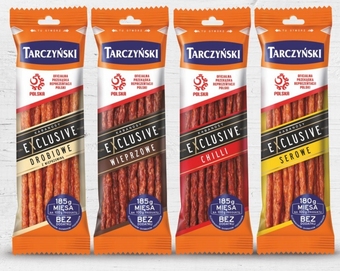 Carrefour Tarczyński kabanosy exclusive chilli 105 g oferta