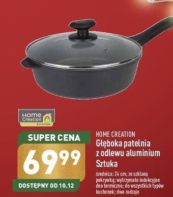 ALDI Patelnia z odlewu aluminium 24 cm home creation oferta