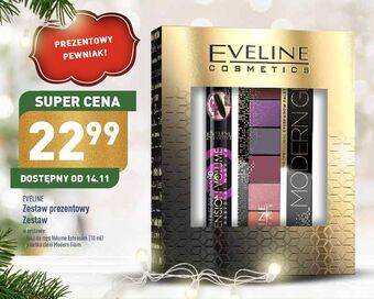 ALDI Zestaw w pudełku: tusz extension volume + paleta modern glam eveline oferta