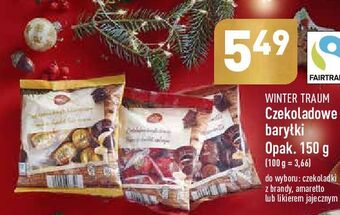 ALDI Czekoladowe baryłki z likierem jajecznym wintertraum oferta