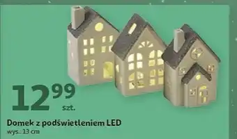 Auchan Domek podświetlany led oferta