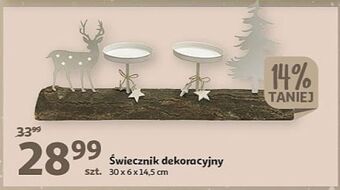 Auchan Świecznik dekoracyjny oferta