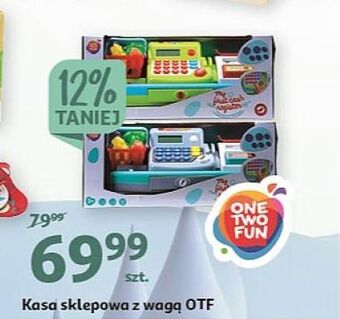 Kasa sklepowa z wagą one two fun