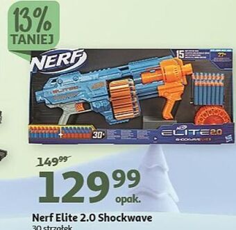 Auchan Pistolet elite 2.0 shockwave nerf oferta