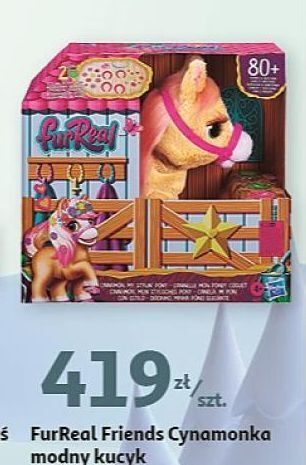 Auchan Cynamonka modny kucyk furreal friends oferta