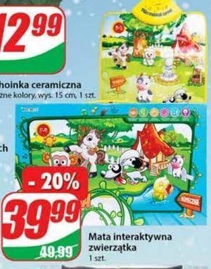 Mata interaktywna zwierzątka