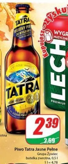 Dino Piwo tatra jasne pełne oferta