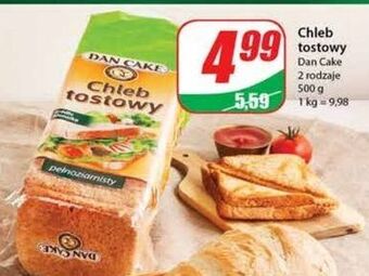 Dino Chleb tostowy pełnoziarnisty dan cake oferta