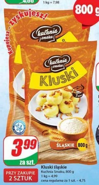 Dino Kluski ślaskie kuchnia smaku oferta