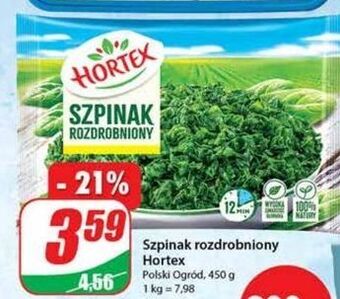 Dino Szpinak rozdrobniony hortex oferta